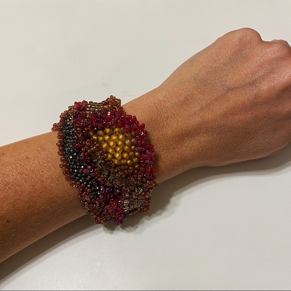 Multicolored Beaded Bracelet